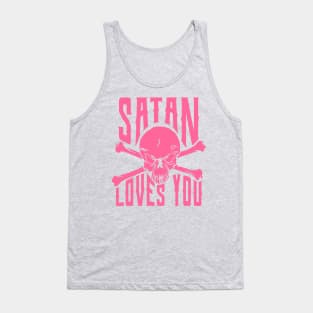 satan loves you Tank Top